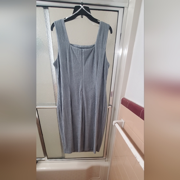 NWT Brianna Milay Beautiful 2P Dress Set; Sz 16, Artic Color;Zip Closure. $90 - Picture 3 of 15